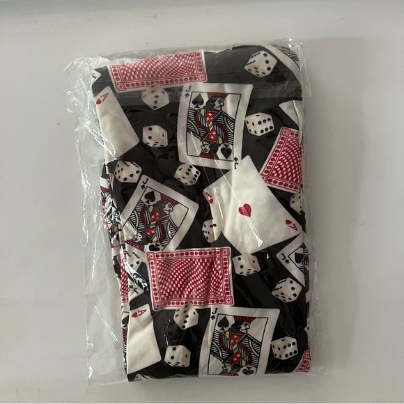 Lularoe Vegas Casino Card Shark Dice & Cards Leggings Tall & Curvy TC - Picture 5 of 5